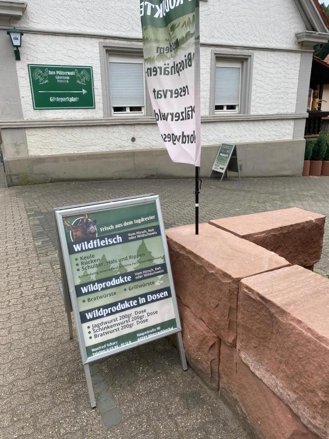 Pension - Gaestehaus Zum Pfaelzerwald Hinterweidenthal エクステリア 写真